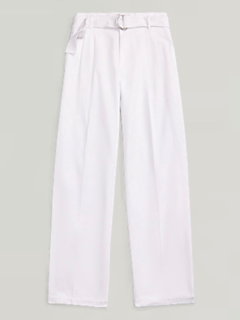 New Ralph Lauren Polo Blue Label White Denim Pleated Pants Size 6 - Picture 5 of 14